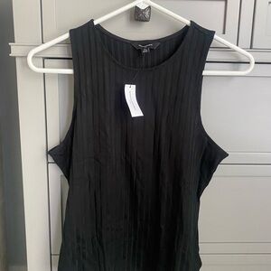 Banana Republic Black Ribbed Tank Top